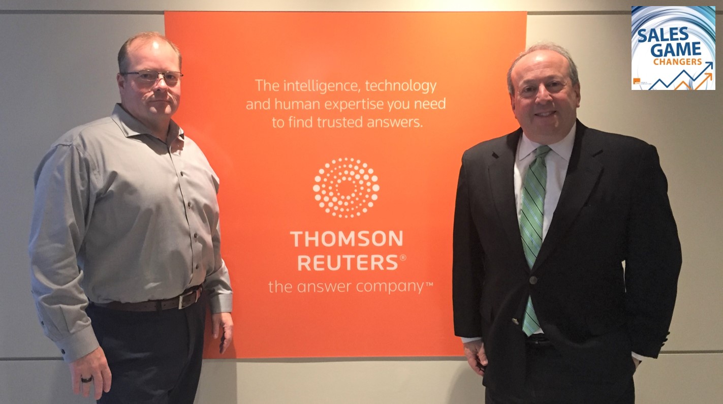 EPISODE 203: Thomson Reuters Sales Leader Rob Beattie Gives Answers on How  to Use Data and Build Skills to Grow Your Centralized Sales Organization
